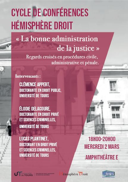 Affiche La bonne administration française