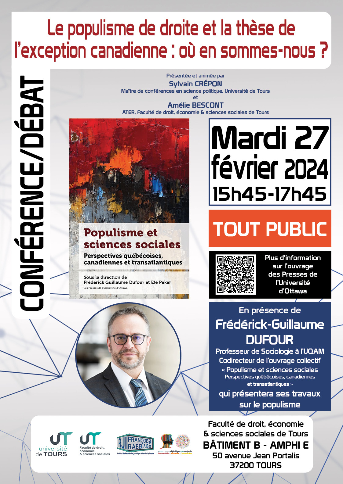 Populisme et sciences sociales Perspectives québécoises, canadiennes et transatlantiques 